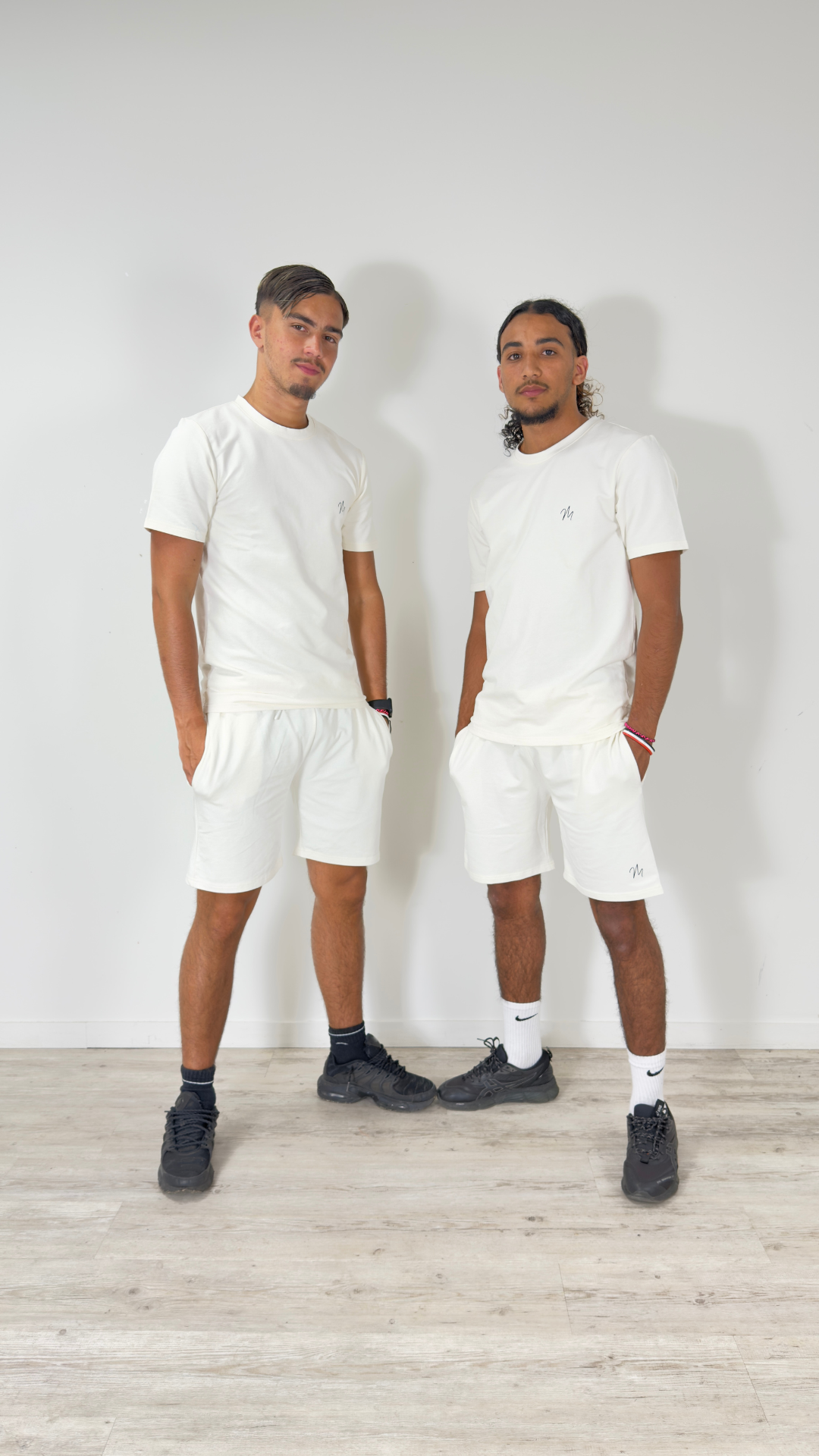 Ensemble Monaco Blanc Crème Coton