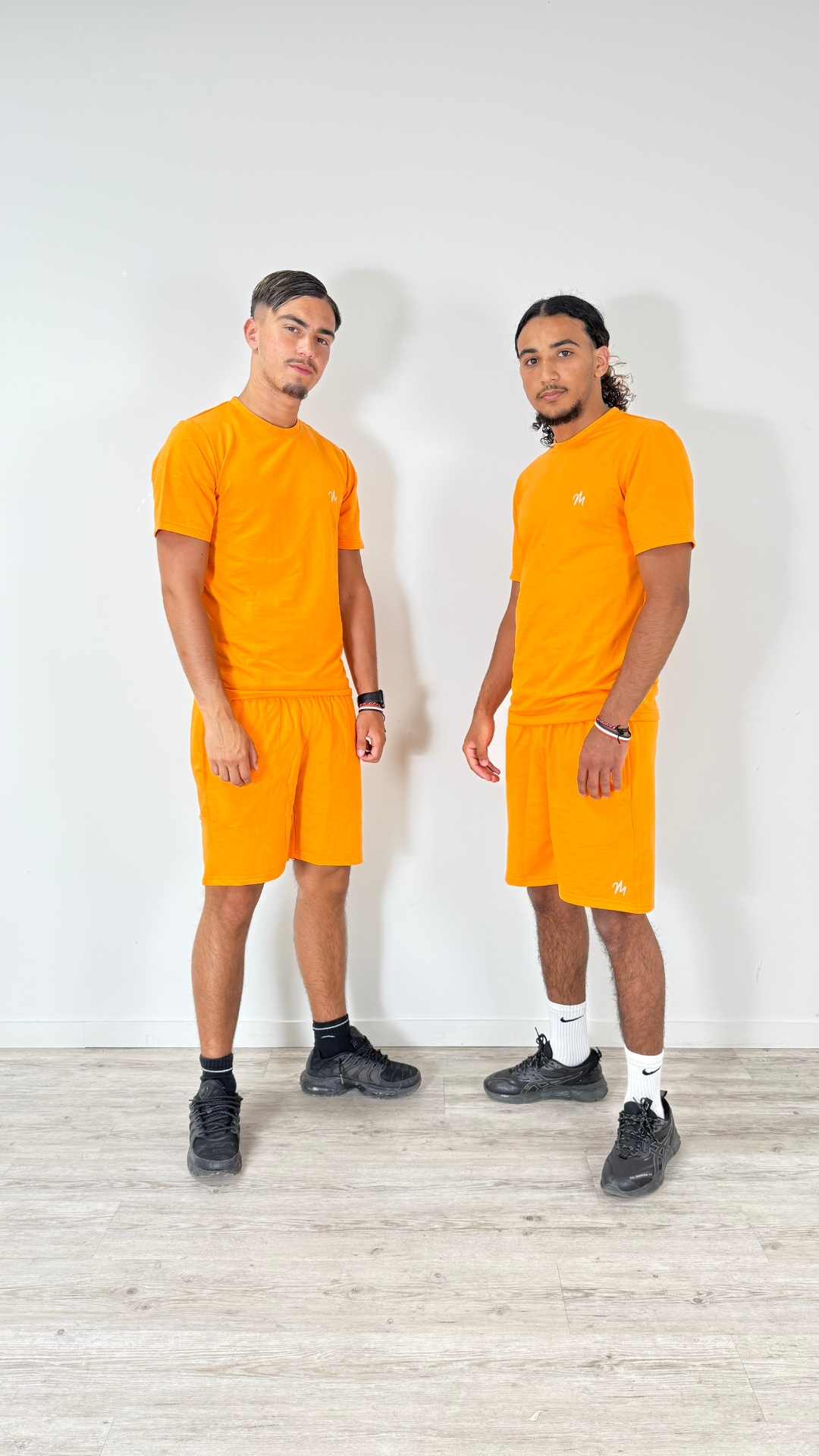 Ensemble Monaco Orange Coton