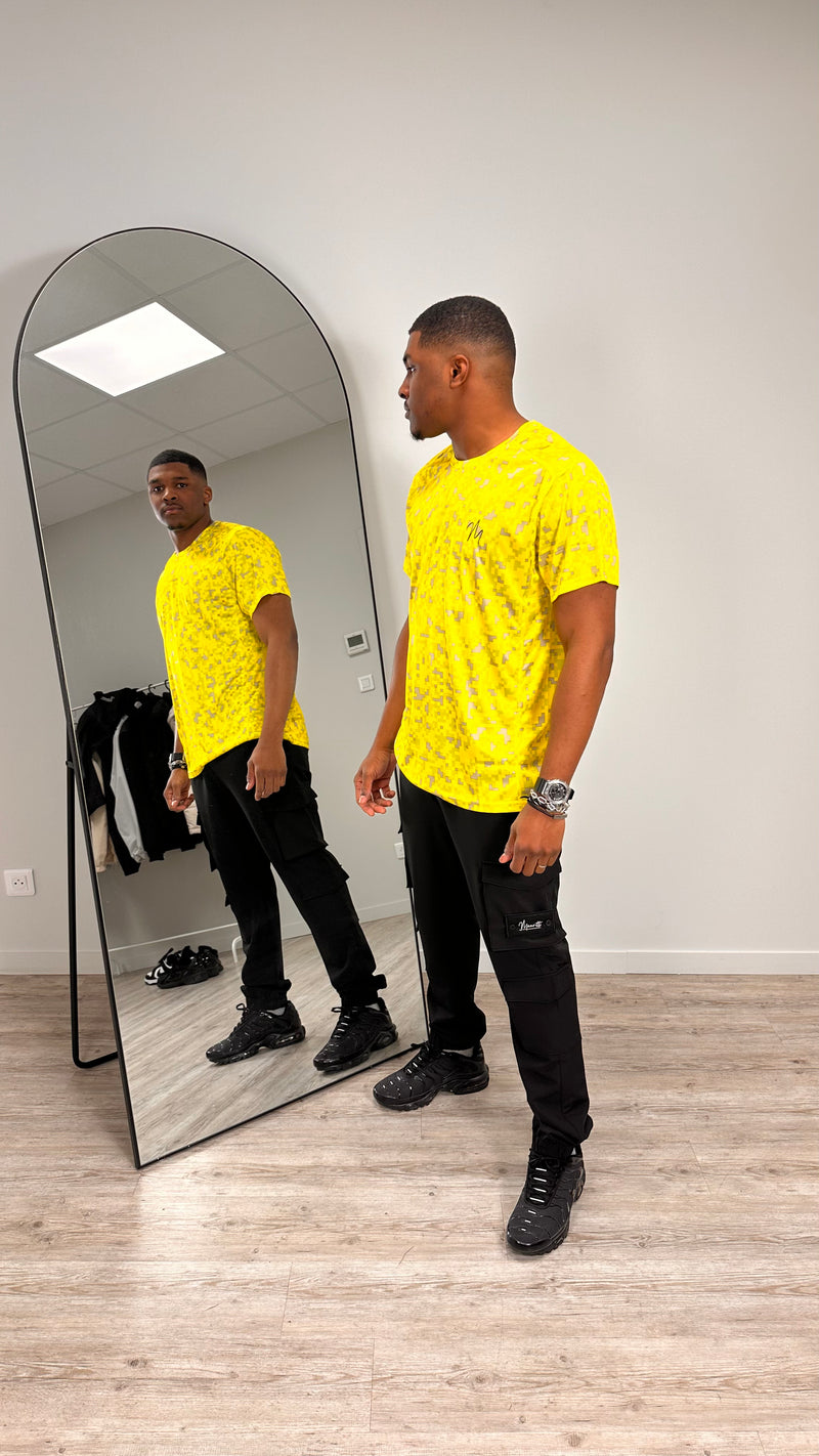 T-shirt sport Street Jaune