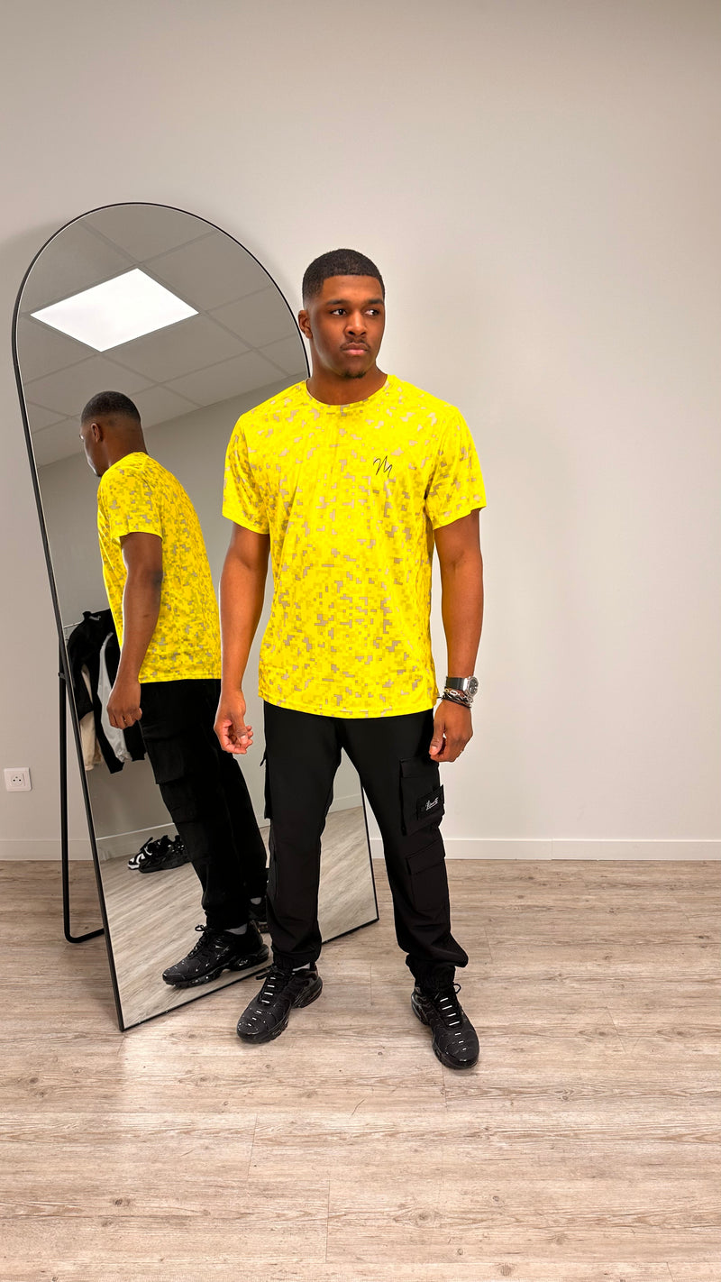 T-shirt sport Street Jaune