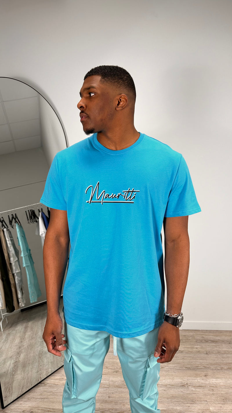 T-shirt Californie Bleu Ciel