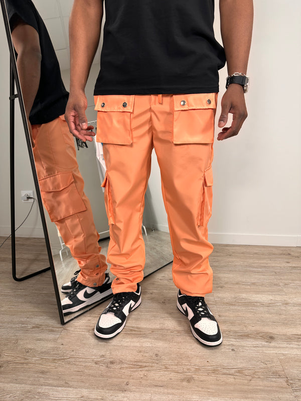 Pantalon cargo Tropicania Orange Saumon